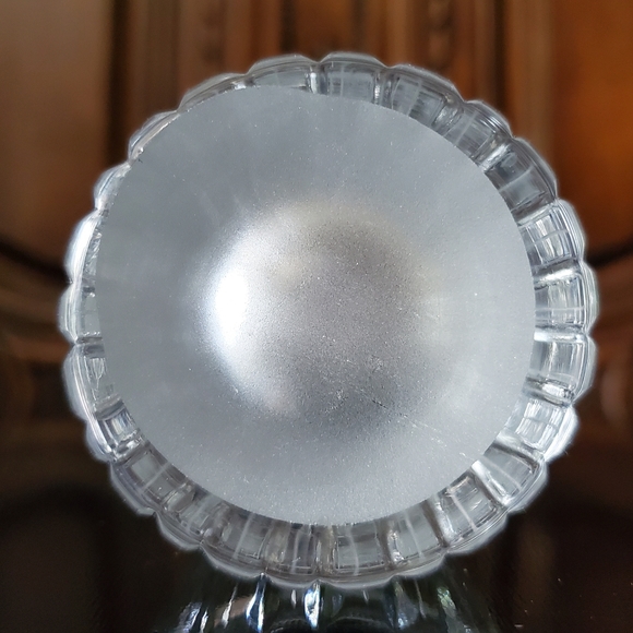 7" Crystal 24% Lead Abstract Design Rogaska Slatina Steklarska Sola Rocno Delo - Picture 7 of 11